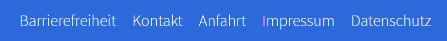 Footer Menü Seifert